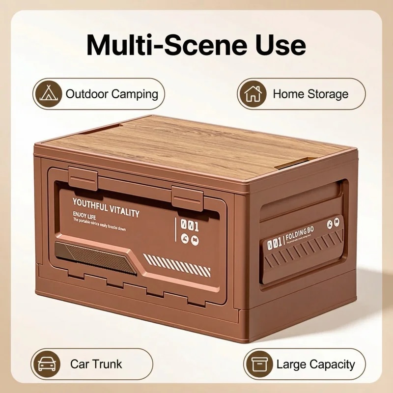 Folding Outdoor Camping Storag - Car Trunk Organizer Foldable Storage Box recension och pris