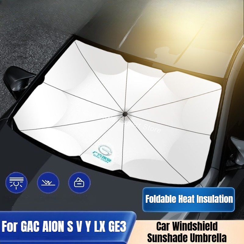 For GAC AION S V Y LX GE3 Car  - Car Sunshade Windshield Umbrella Foldable recension och pris
