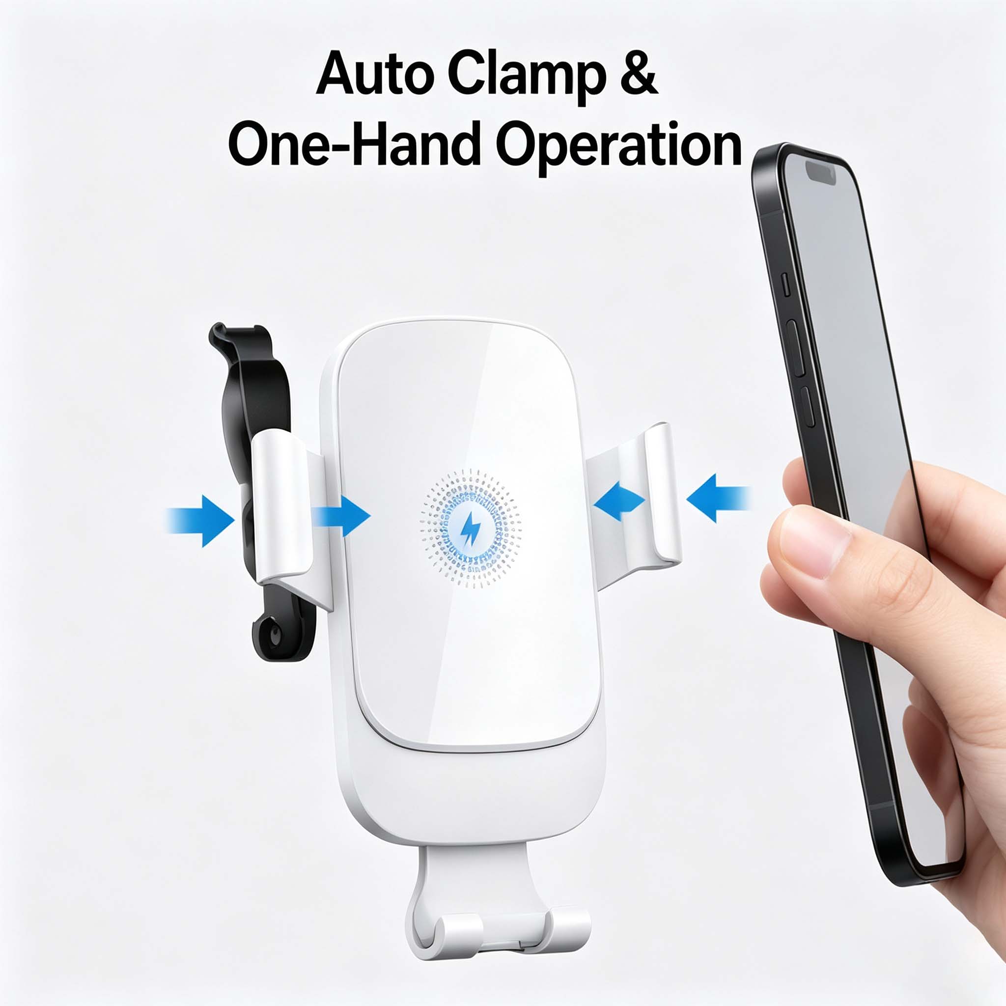 Wireless Car Charger 15W Fast  - Wireless Car Charger Mount Fast Charging recension och pris