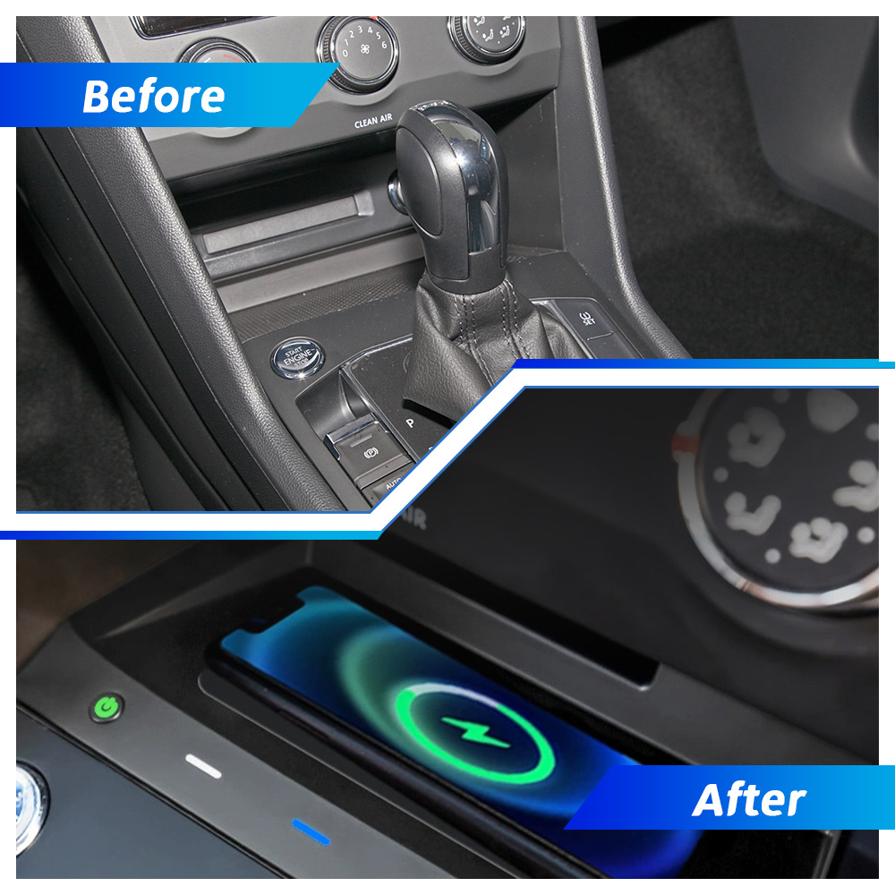 Car Wireless Charging Pad For  - Wireless Car Charger Mount Fast Charging recension och pris