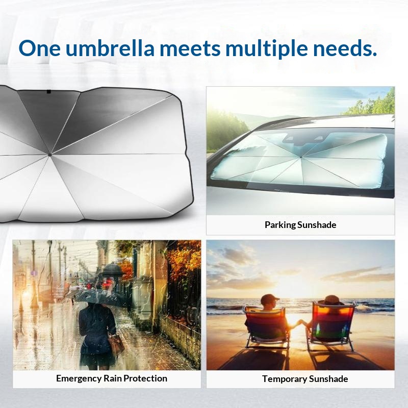 Multi Purpose Convenient Folda - Car Sunshade Windshield Umbrella Foldable recension och pris