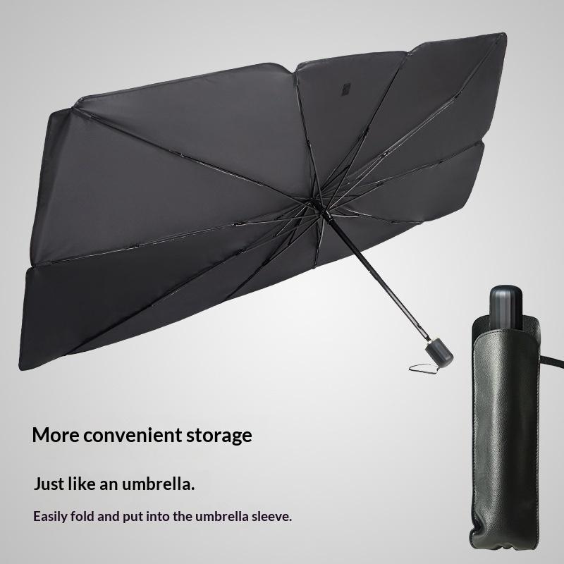 Multi Purpose Convenient Folda - Car Sunshade Windshield Umbrella Foldable recension och pris