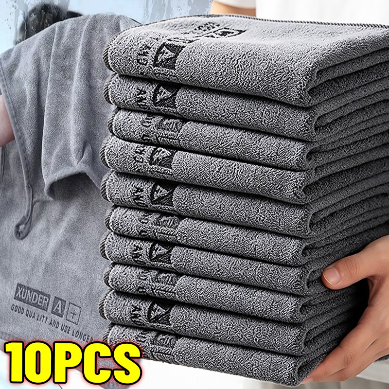 10/1PCS Double Sided Car Wash  - Microfiber Car Drying Towel Super Absorbent recension och pris