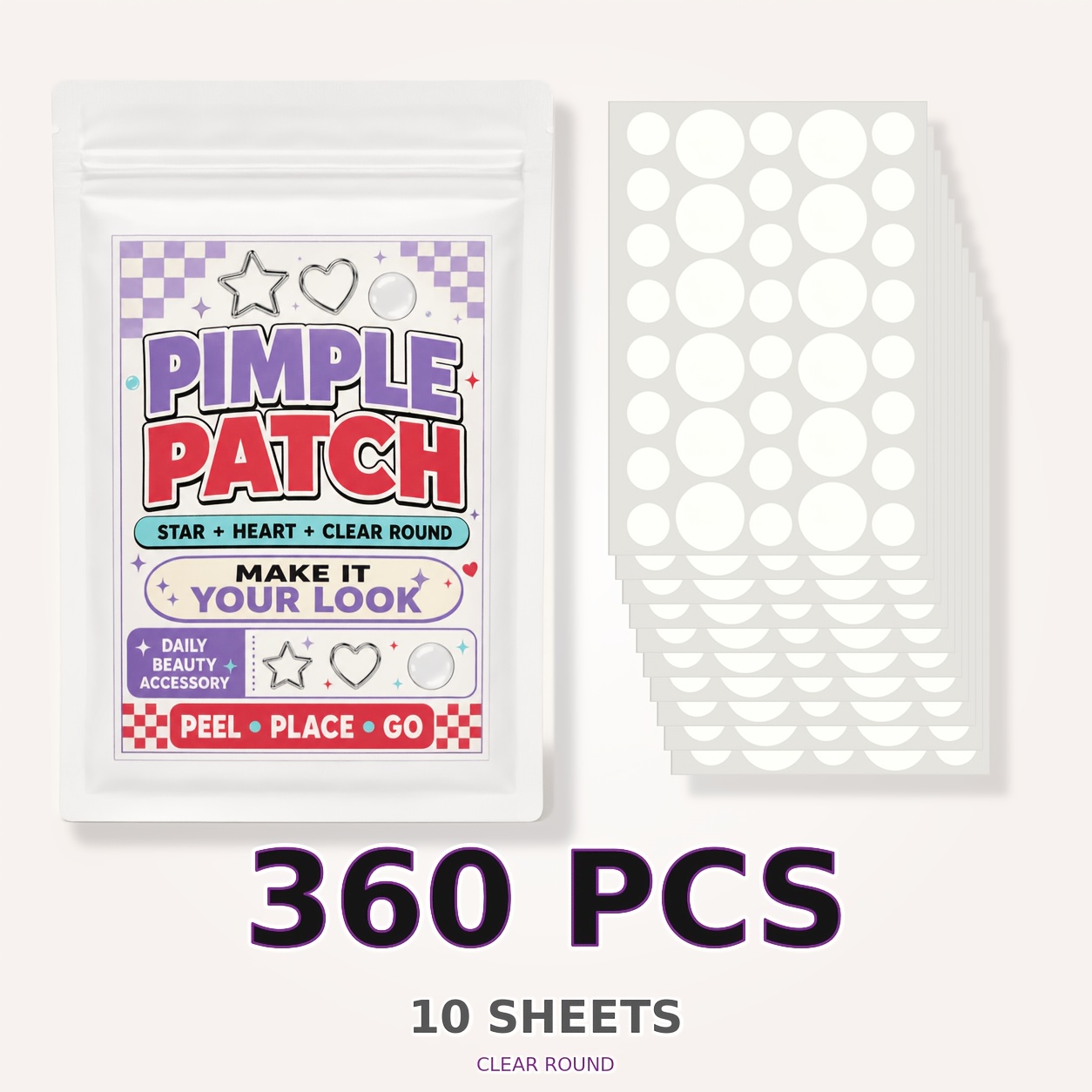 360PCS Transparent Round Hydro - Car Care recension och pris