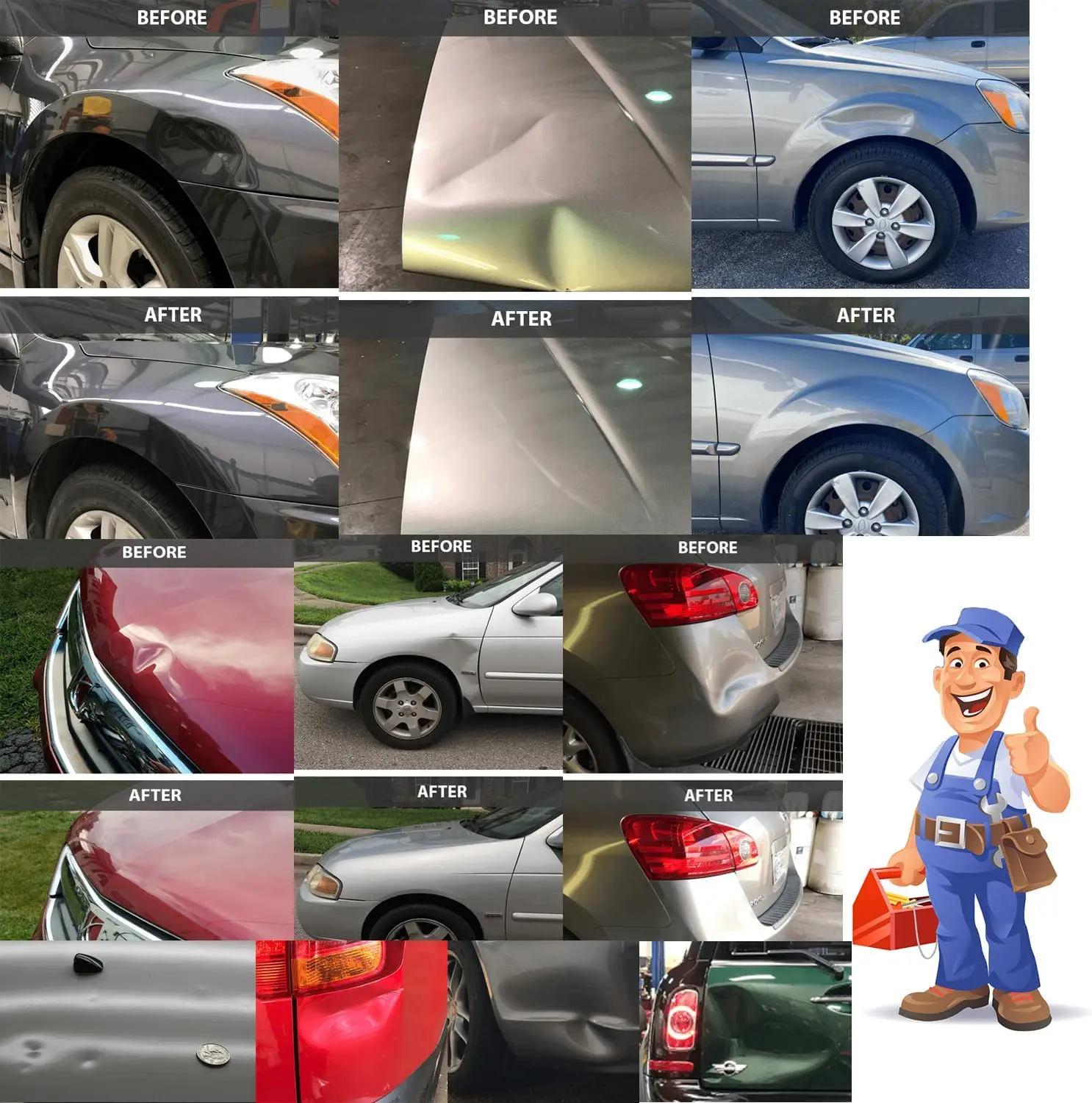 Car Dent Repair Puller, Car Re - Auto Repair Tools recension och pris