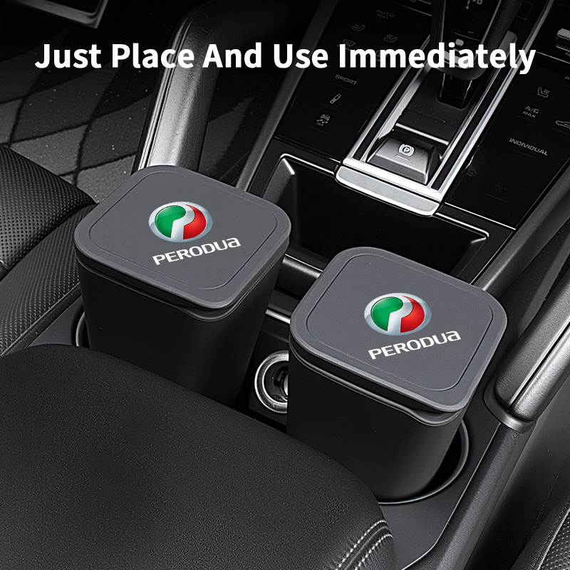 Silicone Car Door Storage Tras - Waterproof Car Trash Can With Lid recension och pris